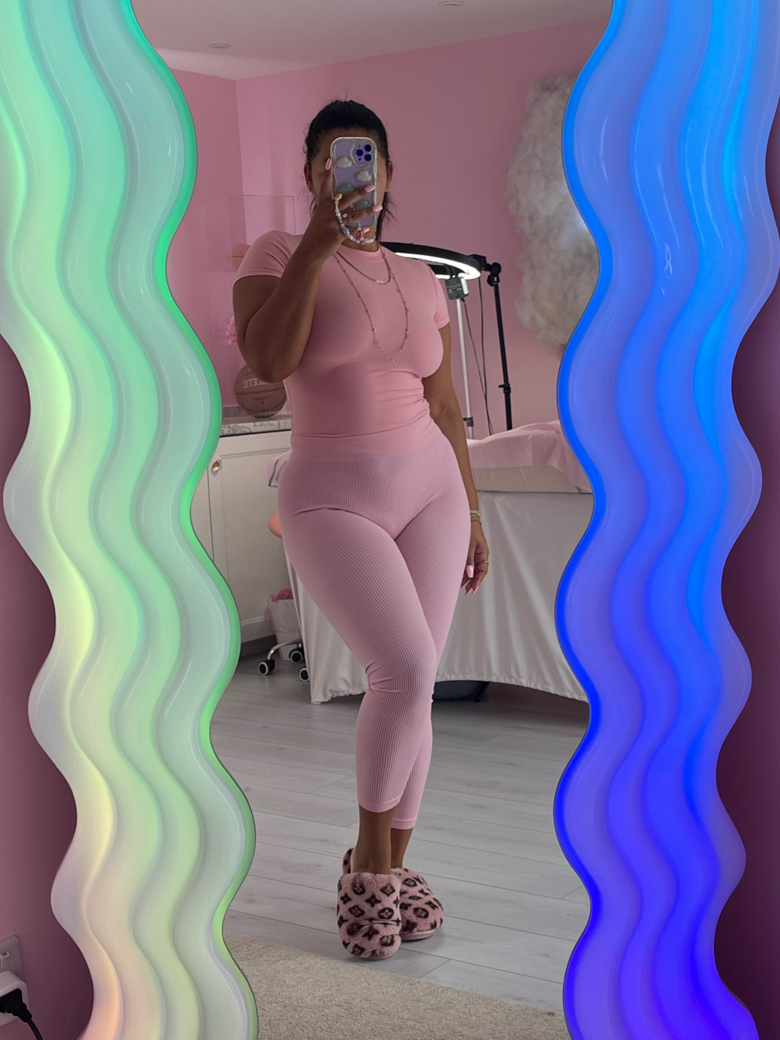 Pink to make the boys… 