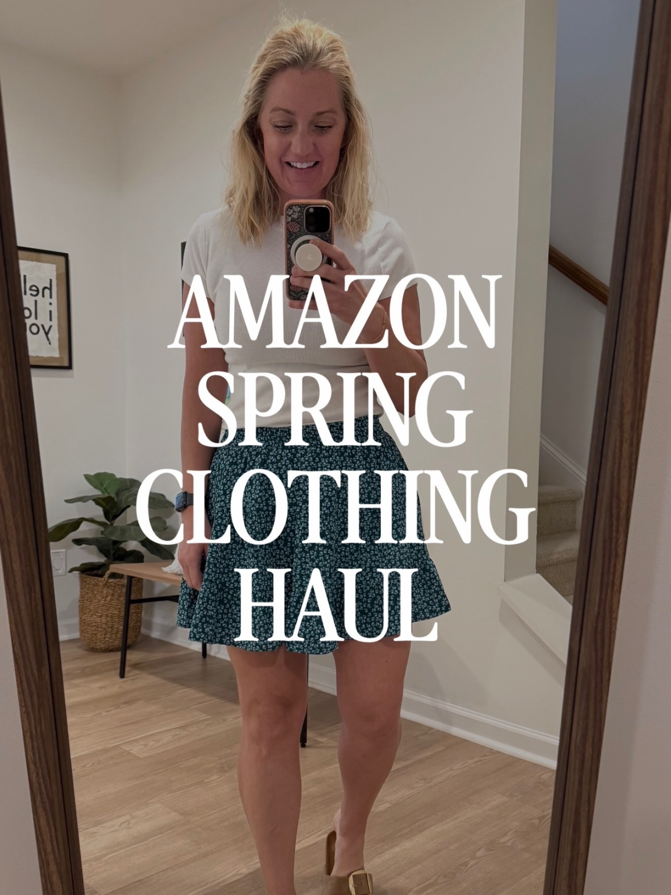Spring Amazon Clothing Haul! 🌸 If your closet is full, remember: when you buy one new item, get rid of one old item. One in — One out! #outfit #tryon #springfashion #momfits #amazonhaul

#LTKspring #LTKhaul #LTKootd