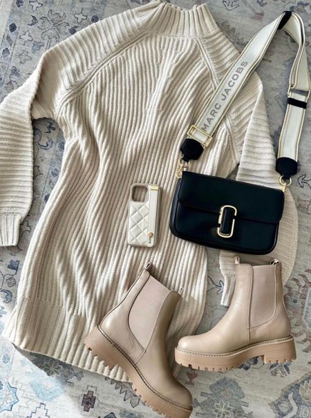 Sweater dress
Fall shoes
Fall outfit 
Fall fashion 
Fall outfits  
#ltkseasonal
#ltkover40
#ltkfindsunder100
#ltku  


#LTKitbag #LTKshoecrush #LTKfindsunder50