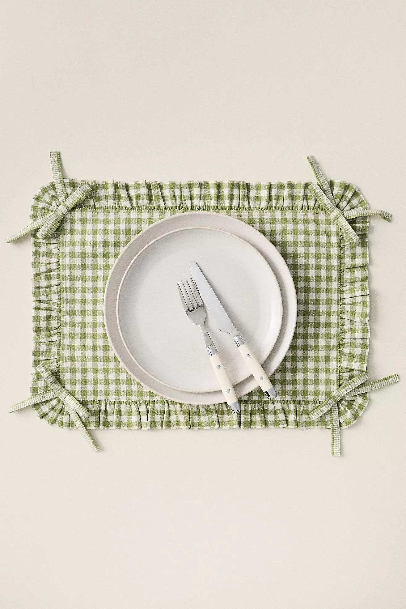 Brynn Gingham Placemat | Anthropologie (US)