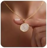 Quietsun Valentines Day Gifts for Her Gold Cross Necklaces Teen Girl Teenage Women 10 12 Year Old... | Amazon (US)