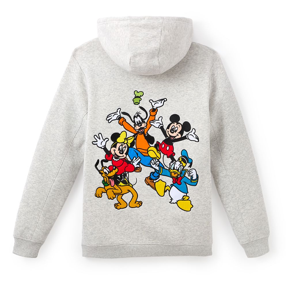 Mickey Mouse and Friends Zip Hoodie for Adults | Disney Store