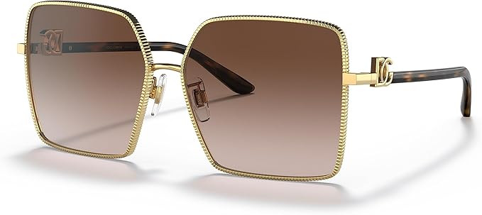 Dolce&Gabbana womens Fashion Sunglasses Round Fashion Sunglasses | Amazon (US)