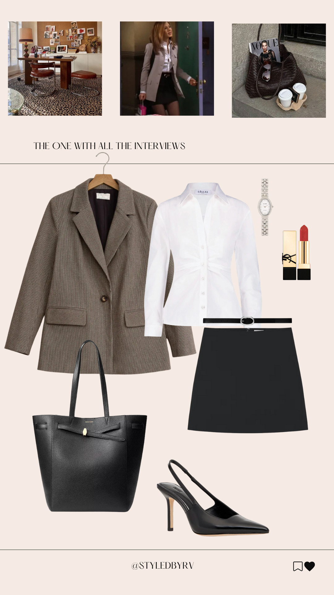 Rachel Green Inspired Look: Wear to Work 💼☕️💄👩🏼‍💻🚖  

 #LTKStyleTip #LTKWorkwear