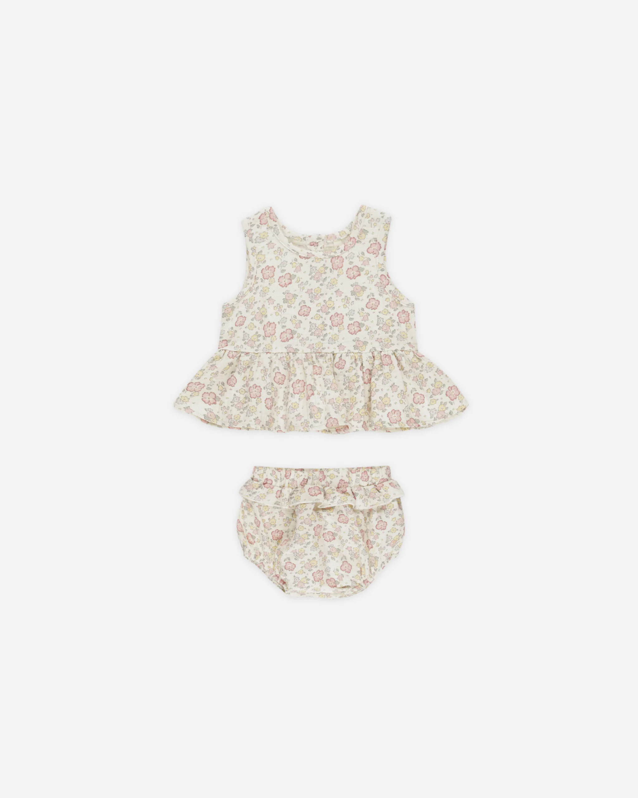 Sleeveless Peplum Set || Bloom | Rylee + Cru
