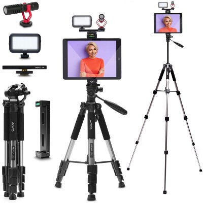 Movo Tablet Vlogging Kit for iPad with Mic, Light, Full-Size Tripod | Target