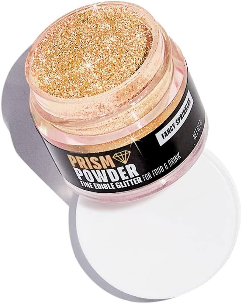 Fancy Sprinkles Prism Powder, for Baking Dusting Powder, Edible Glitter, No Taste or Texture, Add... | Amazon (US)
