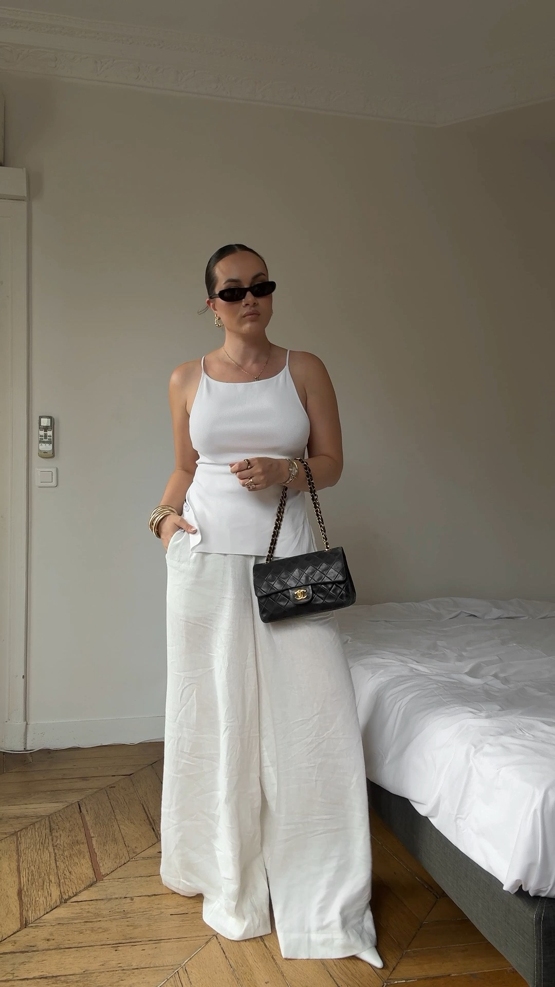 Chic white linen outfit set for summer - so comfy & perfect for a chic summer look!

#LTKgrwm #LTKootd #LTKSeasonal