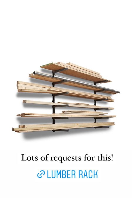 Garage organization. Helps me keep my (very expensive) lumber organized.

#LTKGiftGuide #LTKhome #LTKmens