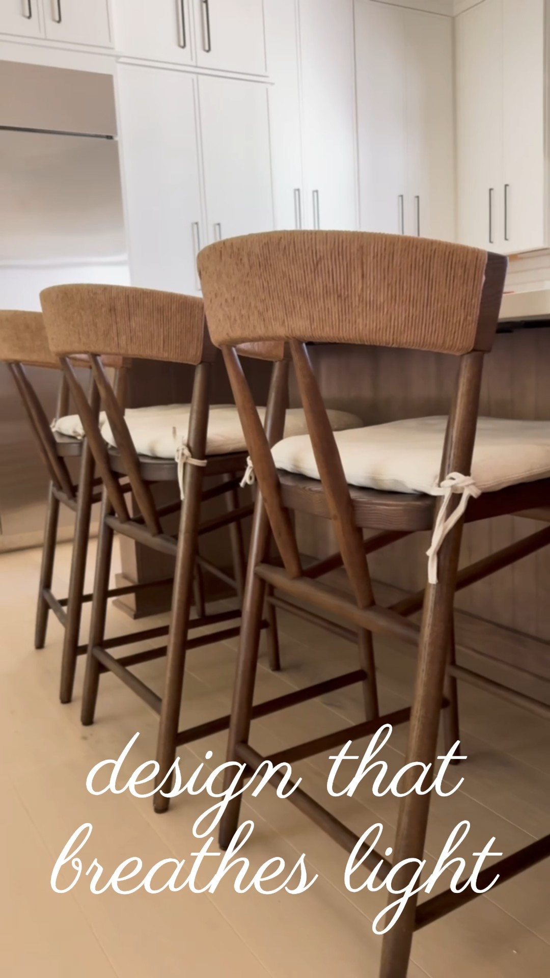 These wooden barstools add the perfect warmth and balance to an airy kitchen space — soft textures, timeless tones, and easy everyday living.🧑‍🍳

#porcheandco #kitchengoals #barstoolinspo #modernclassic #interiordesign #neutralstyle #kitcheninterior #homeaesthetic #kitchenmood #homestyling

Do you want to bring our dreamy Modern Classic style interior design into your own home? 🏡 You’re in luck! Reserve our Online Interior Design packages today -> https://porcheandco.com/edesign ✨ We can’t wait to work with you & design your home with #porcheandco


#LTKStyleTip #LTKHome #LTKBeauty