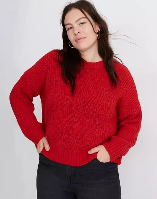Everett Rib-Play Pullover Sweater | Madewell