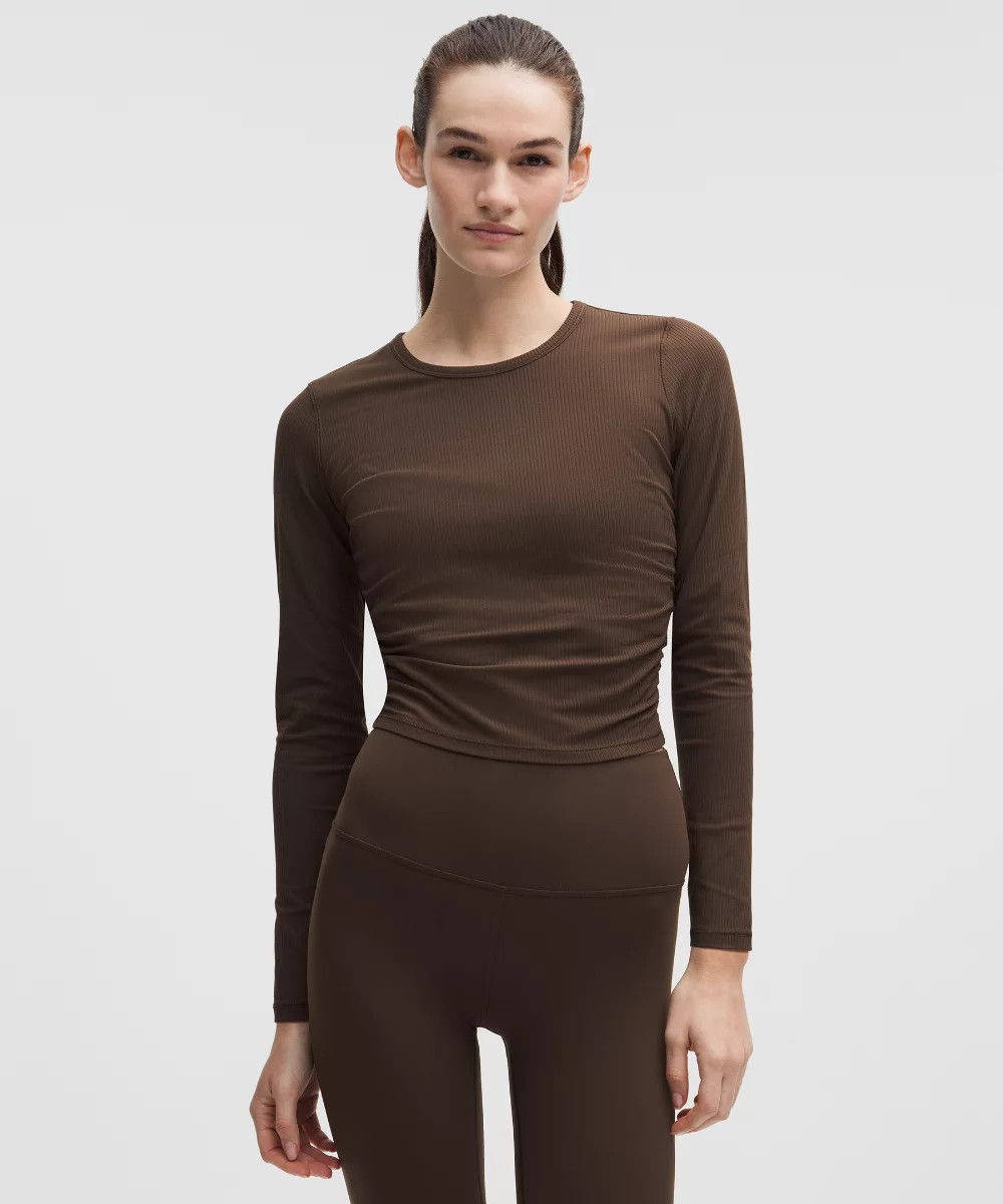 All It Takes Ribbed Nulu Long-Sleeve Shirt | lululemon (AU)