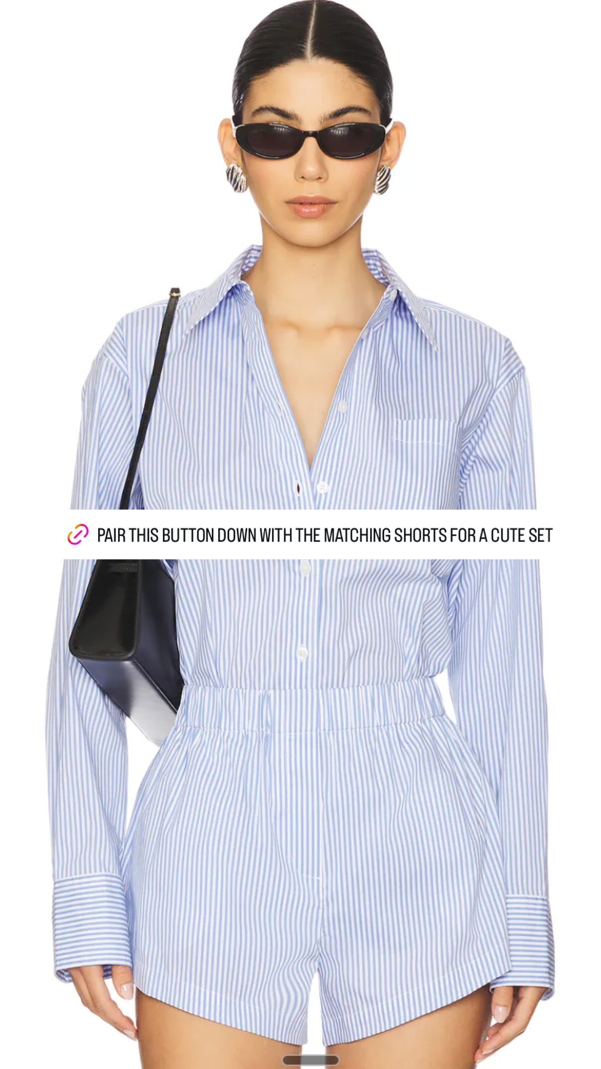 Pair this button down with the matching shorts for a cute set! Sharing a roundup of elevated everyday casual finds that I'm eyeing. From shorts, to tops, sneakers, and more!  

 #LTKootd #LTKmomlife #LTKSeasonal