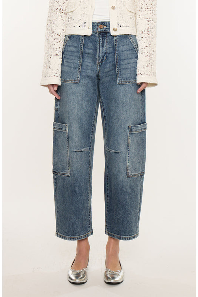 Charly Low Slung Barrel Jeans (Women) | Nordstrom | Nordstrom
