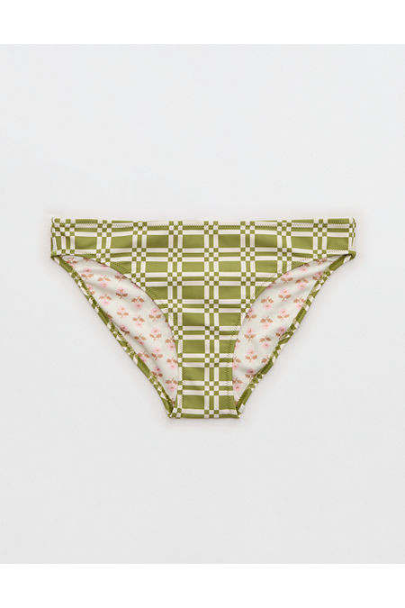 Aerie Full Coverage Classic Bikini Bottom Women's Palm XXS | Aerie