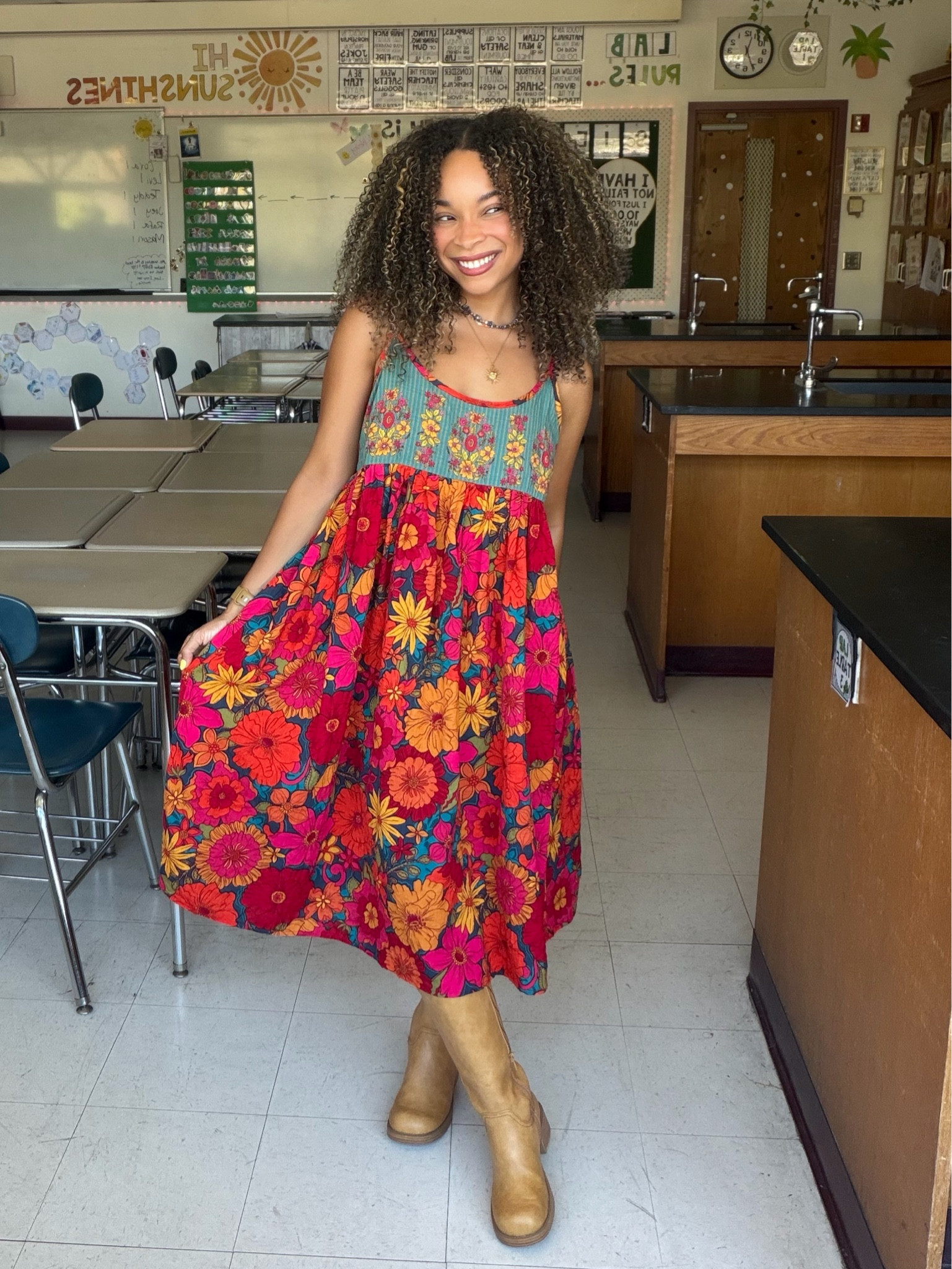 Teacher Outfit ☀️🌸 