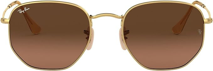 Ray-Ban Rb3548n Hexagonal Flat Lens Evolve Photochromic Sunglasses | Amazon (US)
