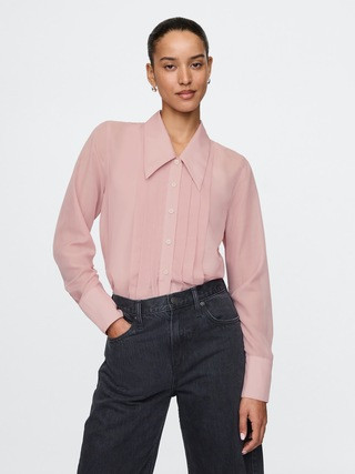 Sheer Classic Tuxedo Shirt | Gap (US)