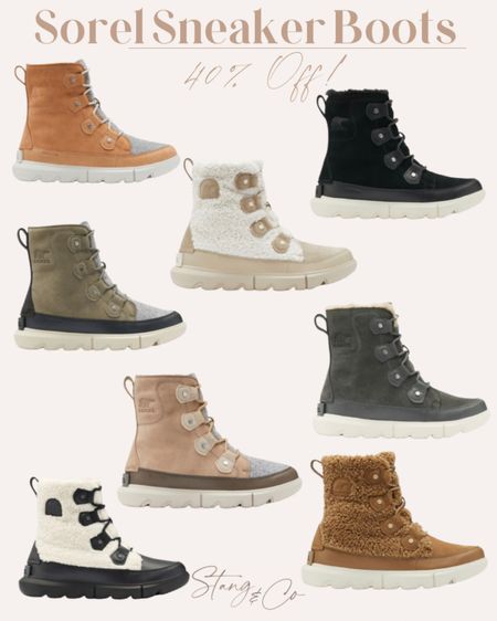 Sorel sneaker boots on sale 40% off!

#LTKsalealert #LTKunder100 #LTKstyletip