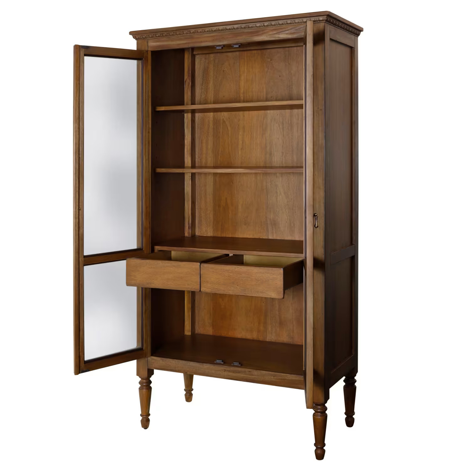 Annette Turned Leg Cabinet | Magnolia
