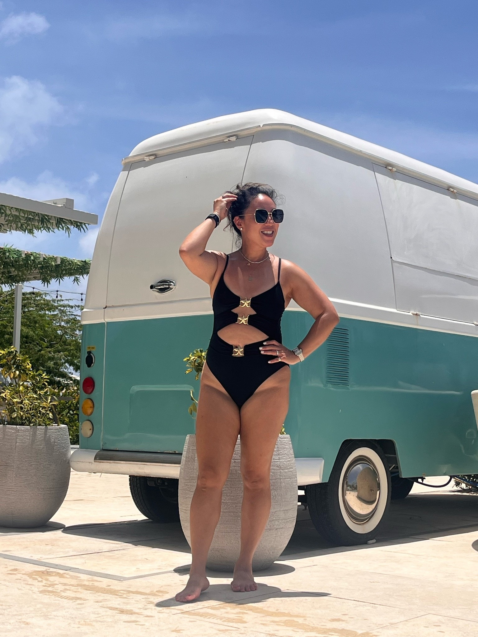 Cut-out swim. One piece.

#LTKootd #LTKTravel #LTKSwim