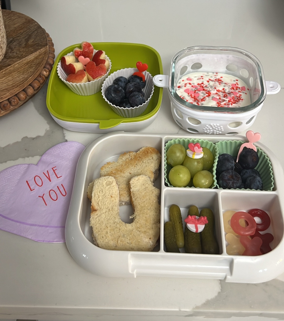 Silicone Bento Organizers, Set of 4 curated on LTK