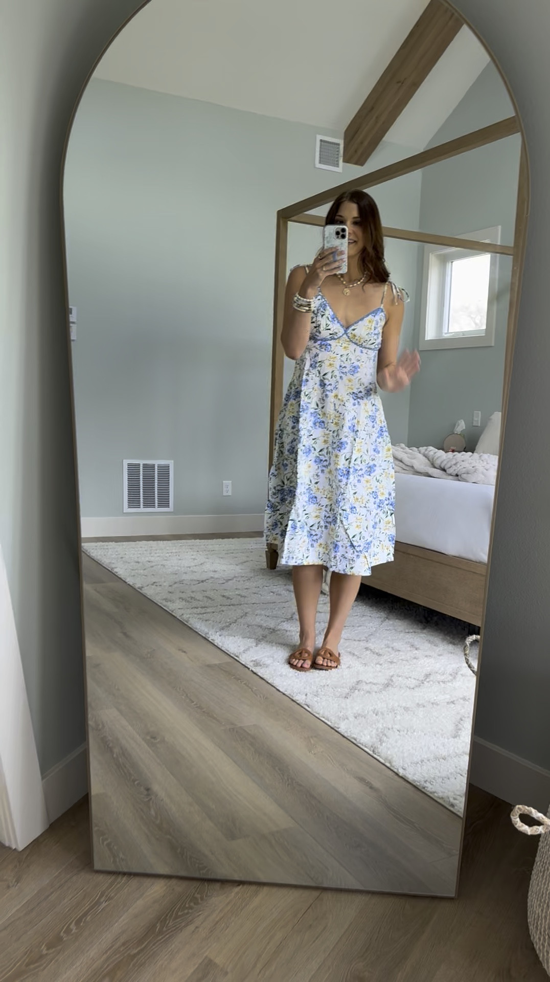 Can you believe this dress is from Walmart. It is so flattering, lightweight, and perfect for spring and summer. Such an easy throw on for everyday or vacation.



Walmart dress, affordable summer dress, floral midi dress, spring dress outfit, summer outfit ideas women, budget friendly fashion, casual cute outfits, vacation outfit inspo, lightweight summer dresses, effortless style outfits, everyday easy outfits, under 50 outfit, feminine summer style, Amazon fashion finds, Stang and Co

#LTKTall #LTKSeasonal #LTKootd