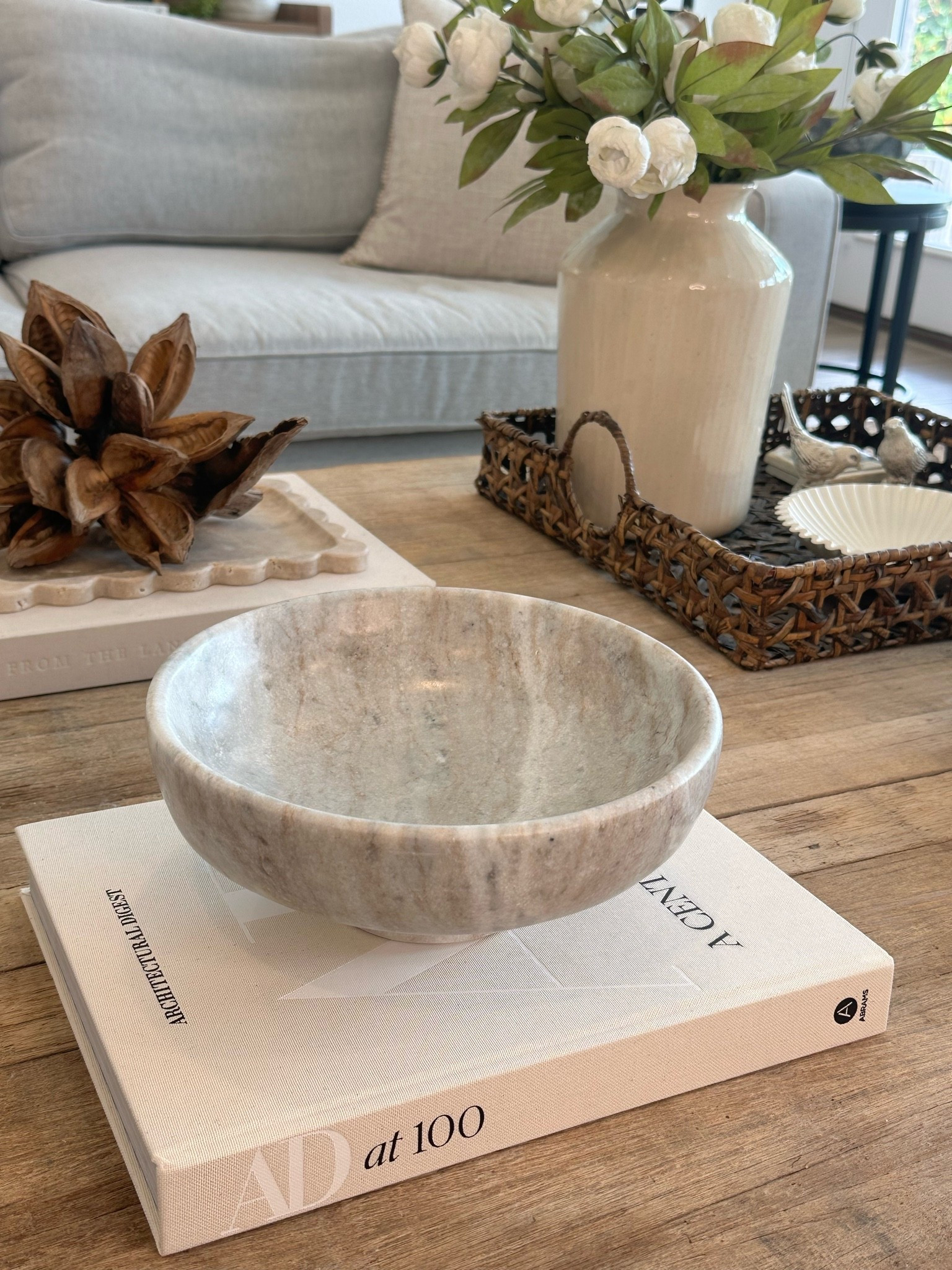 This marble bowl is absolutely gorgeous! Very heavy and very good quality!

#LTKHome