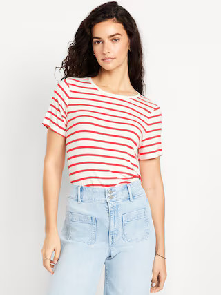 Luxe Crew-Neck T-Shirt | Old Navy (US)