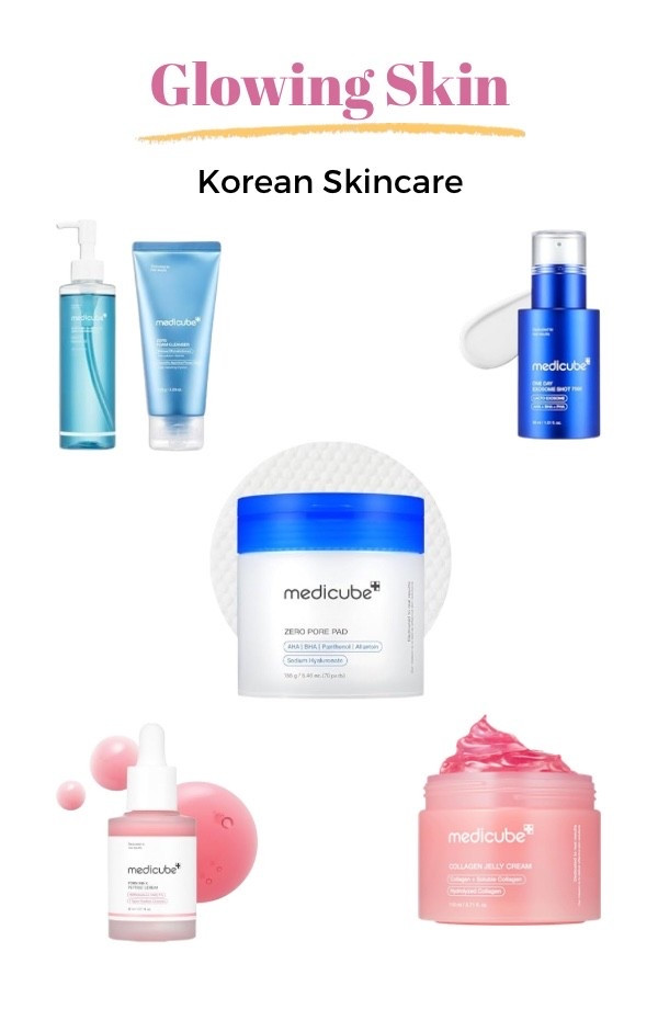 Medicube has changed my skin! It took it from dull and acne prone to glowing. I use the double cleaners, exsom shot, zero pore pads, pdrn  peptide serum, and collagen jelly. I started with just the collagen jelly and knew I needed to try more Medicube products. Korean skincare is the best.

#LTKBeauty #LTKselfcare