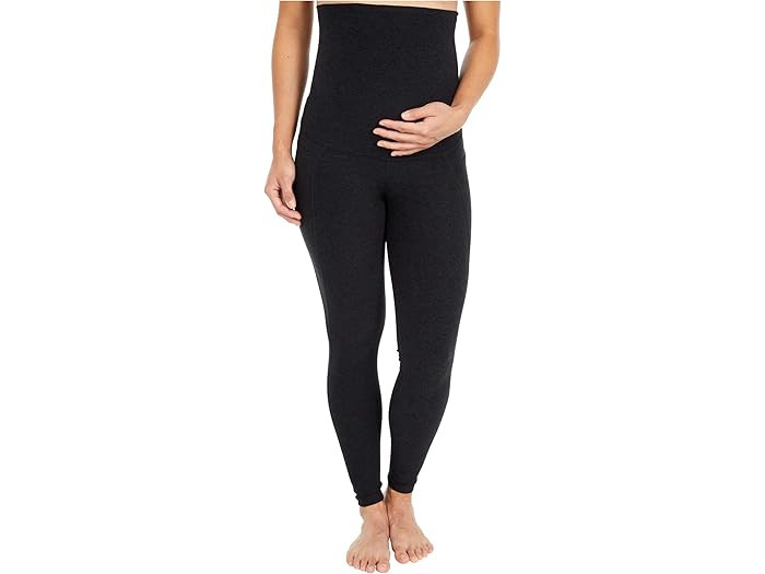 Beyond Yoga Maternity Spacedye Out of Pocket High-Waisted Midi Leggings | Zappos
