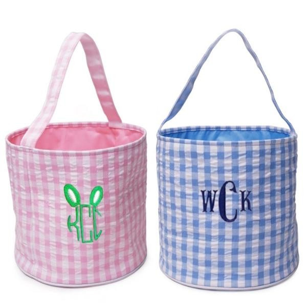Gingham Buckets | The Bella Bean