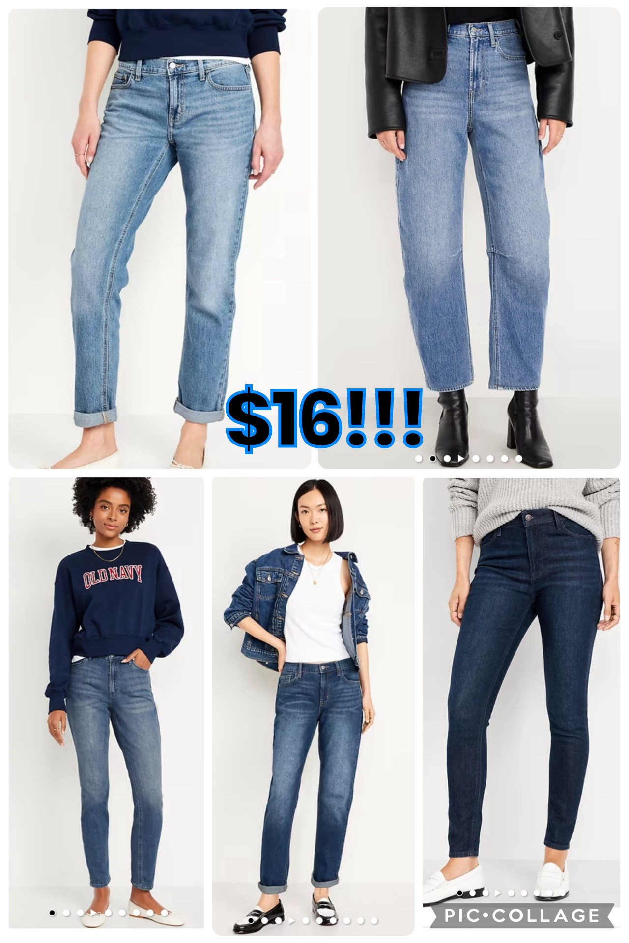 Denim for $16!!!

2 days only 

Come in short, regular and long lengths

#LTKGiftGuide #LTKHoliday #LTKCyberWeek