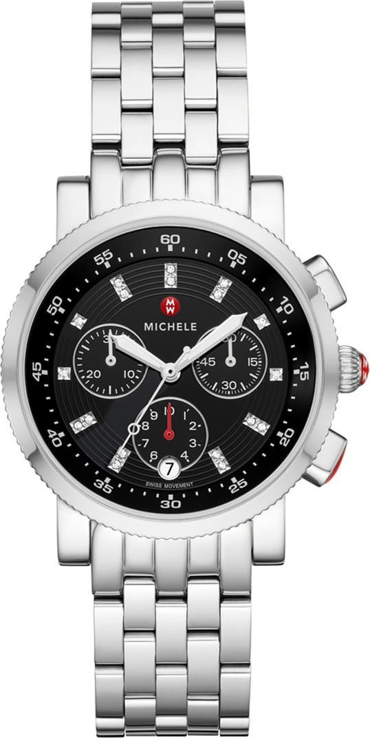 Women's Stainless Sport Sail Watch, 38 MM - 0.06ctwMICHELE | Nordstrom Rack