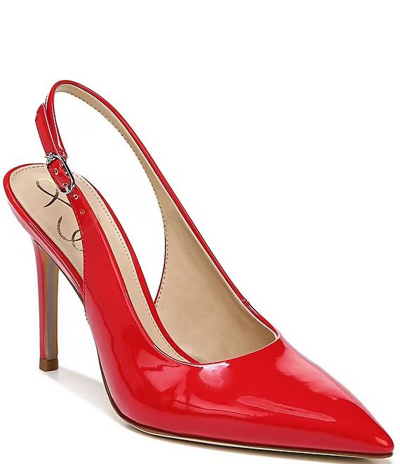 Hazel Sling Patent Slingback Pumps | Dillard's