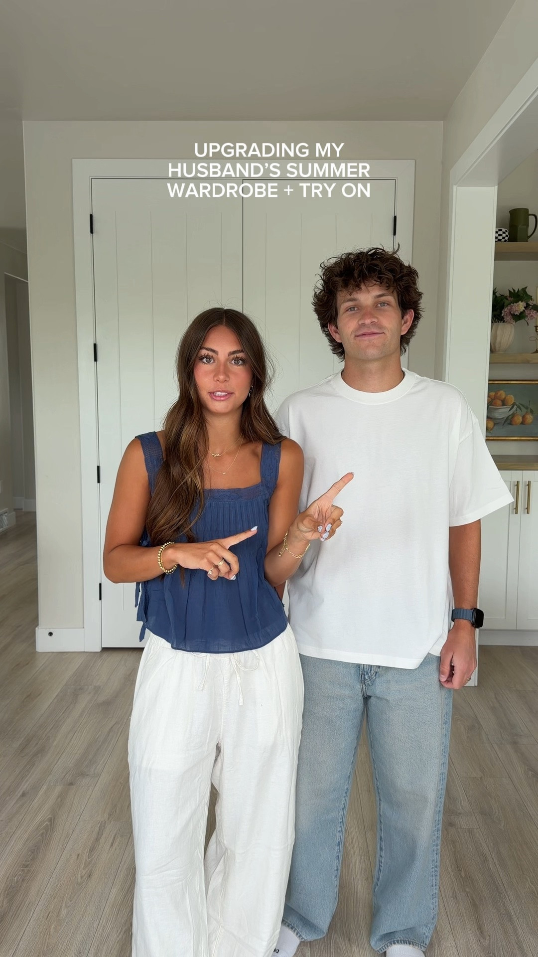 Upgrading my husband’s summer wardrobe + try on haul! @americaneagle #aepartner #AEjeans