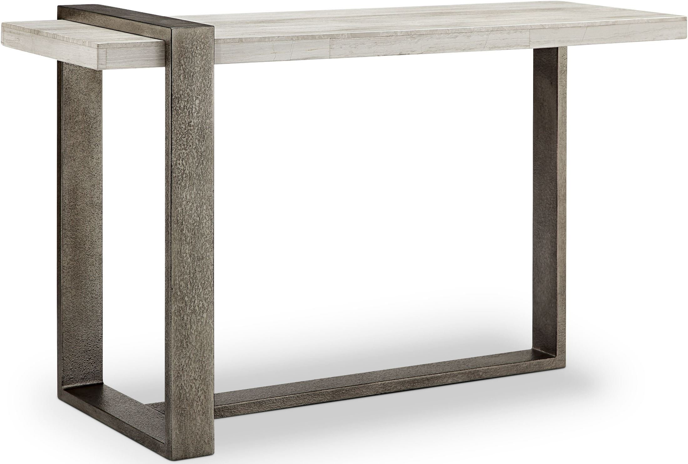 Wiltshire Sea Shell Stone Rectangular Sofa Table | 1stopbedrooms