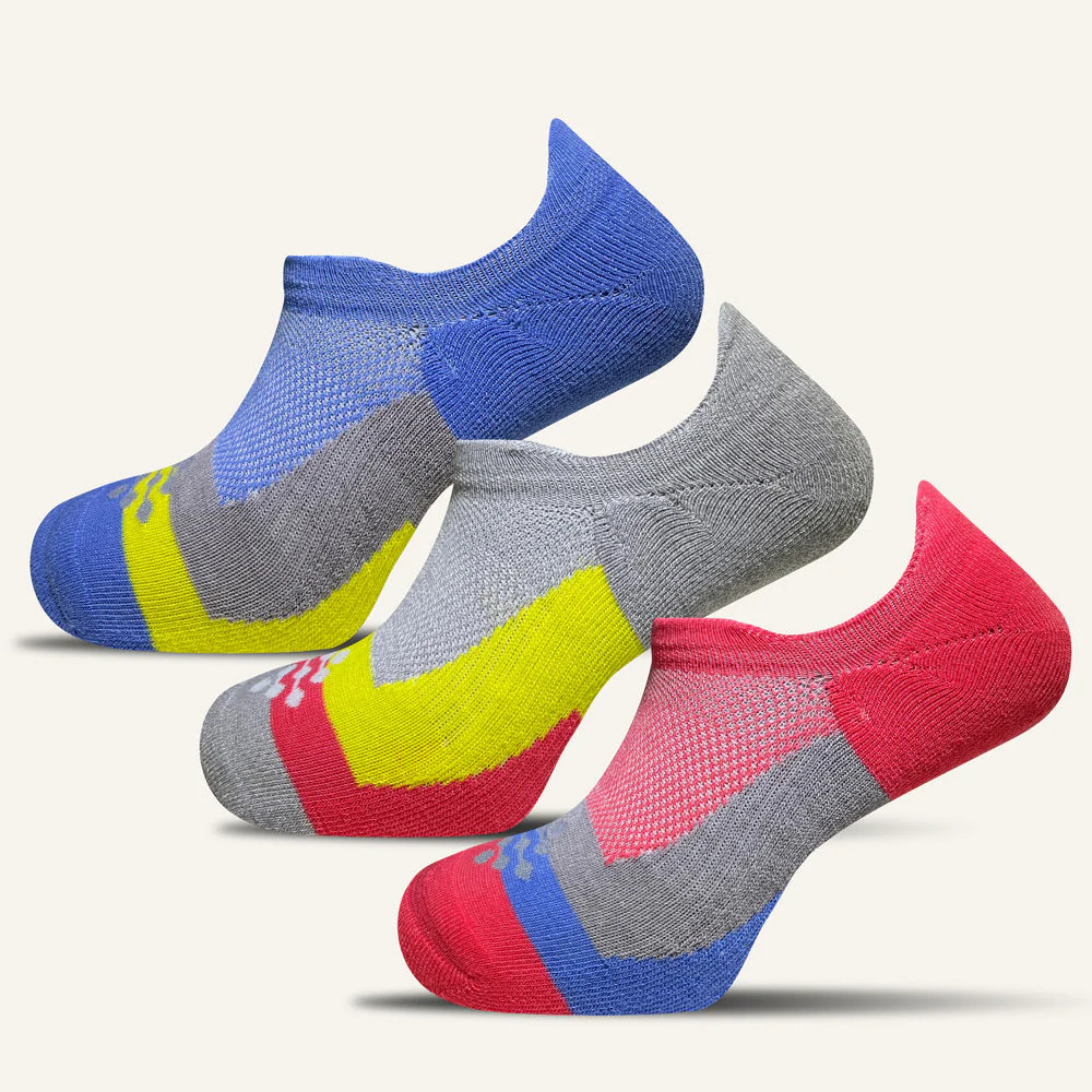 Women’s Elite Performance No Show Socks with Double Tab – 3 Pair | TRUEENERGY Socks