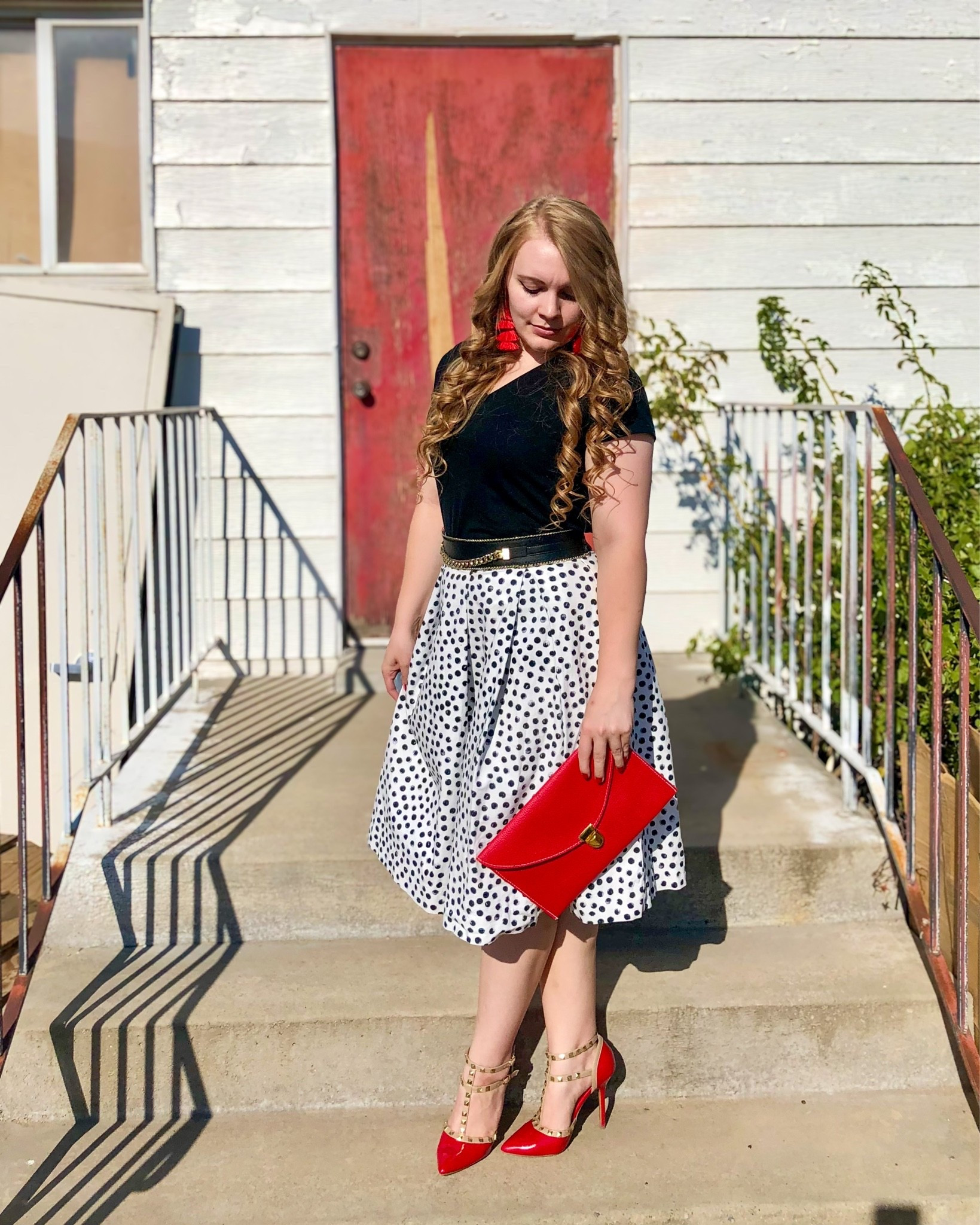 A classic combination is always a good idea ❤️🖤🤍

#LTKootd #LTKSeasonal #LTKWorkwear