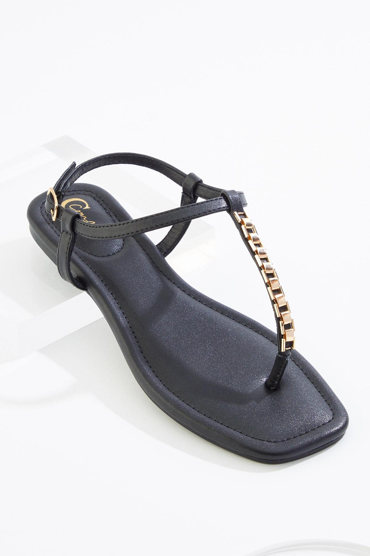 Watch Band Hardware Sandals | Cato Fashions
