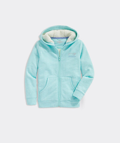 Girls' Lined Hoodie | vineyard vines