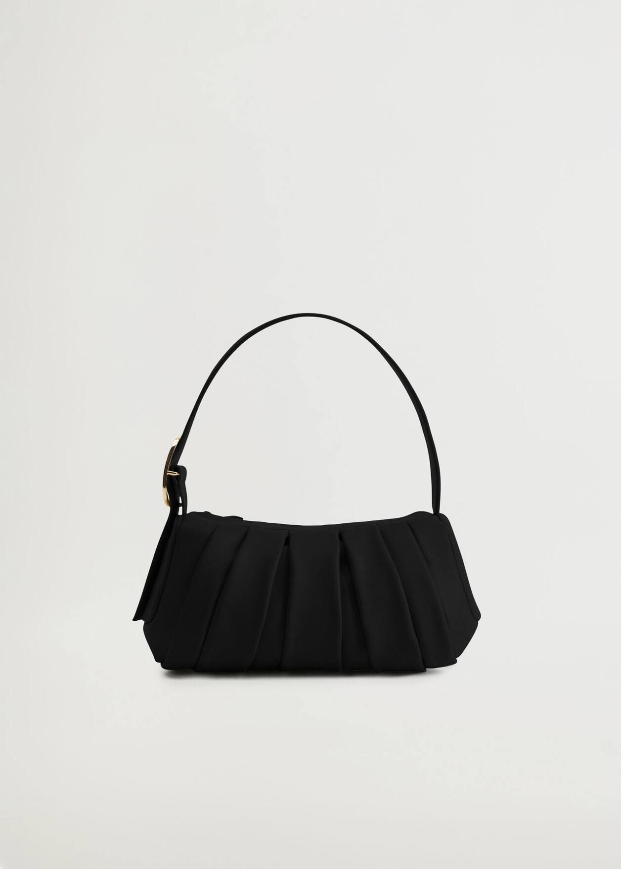 Pleats baguette bag | MANGO (US)