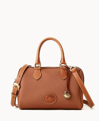 A Timeless Handbag
This classic satchel, made from a innovative Italian pebble leather that's bot... | Dooney & Bourke (US)