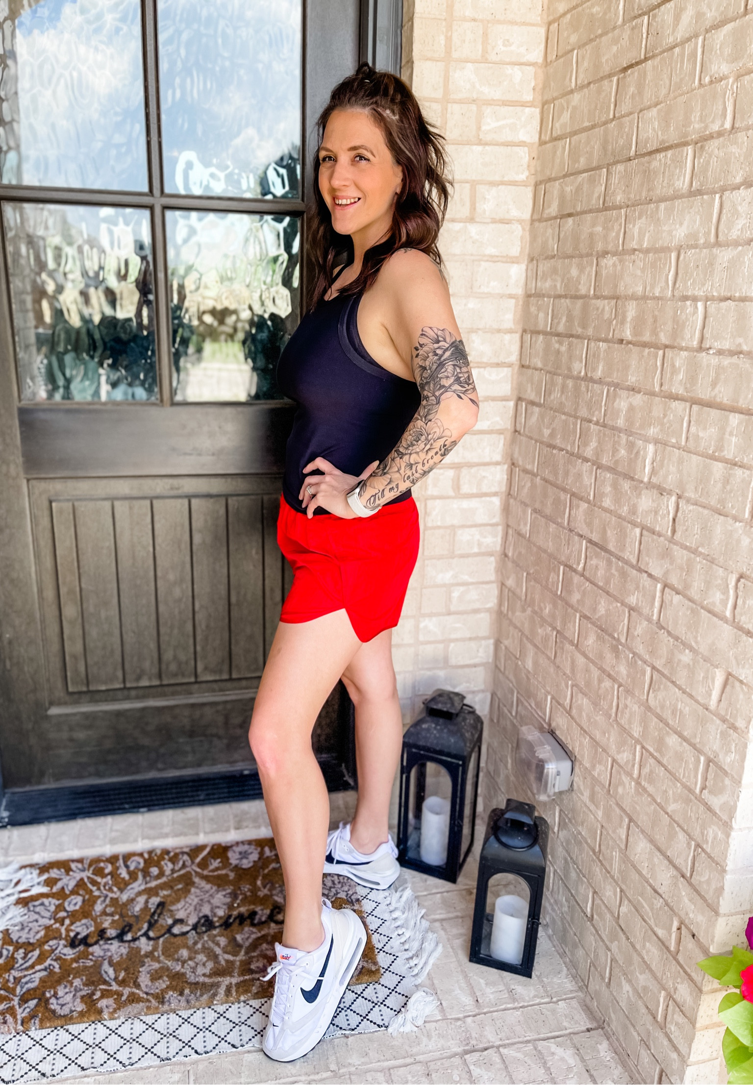 My go to summer look!

Amazon shorts tts
Lululemon top tts
Nike shoes tts
Athletic fit
Athletic wear 
Summer outfit 

#LTKfit #LTKunder100 #LTKSeasonal