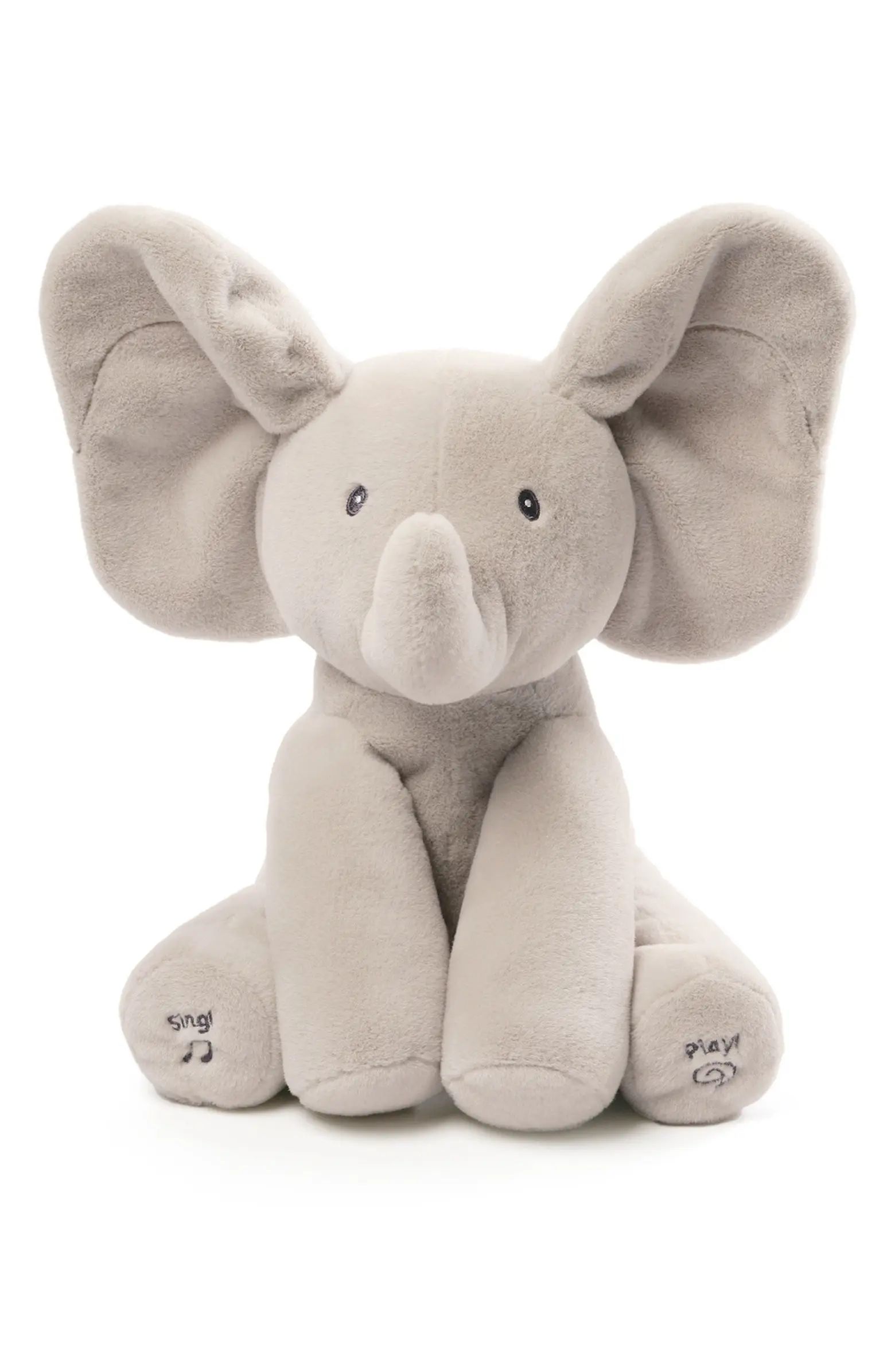 Baby Gund Flappy The Elephant Musical Stuffed Animal | Nordstrom