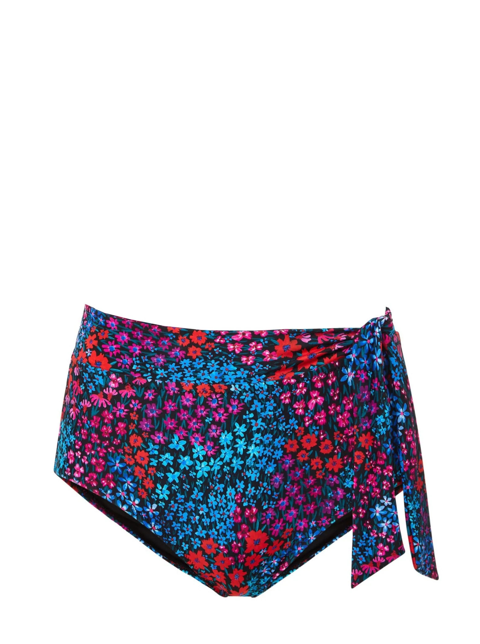 Side Tie High Waist Bottom In Bloom | Change of Scenery