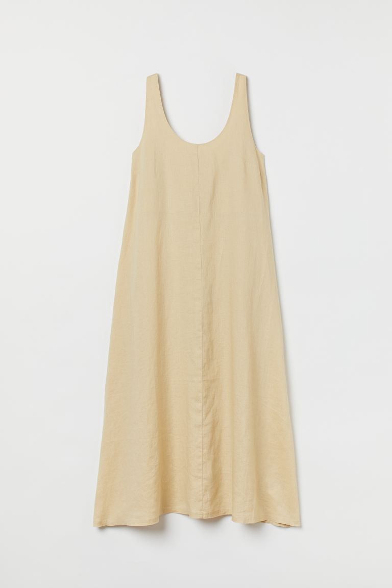 Flared linen dress | H&M (UK, MY, IN, SG, PH, TW, HK)