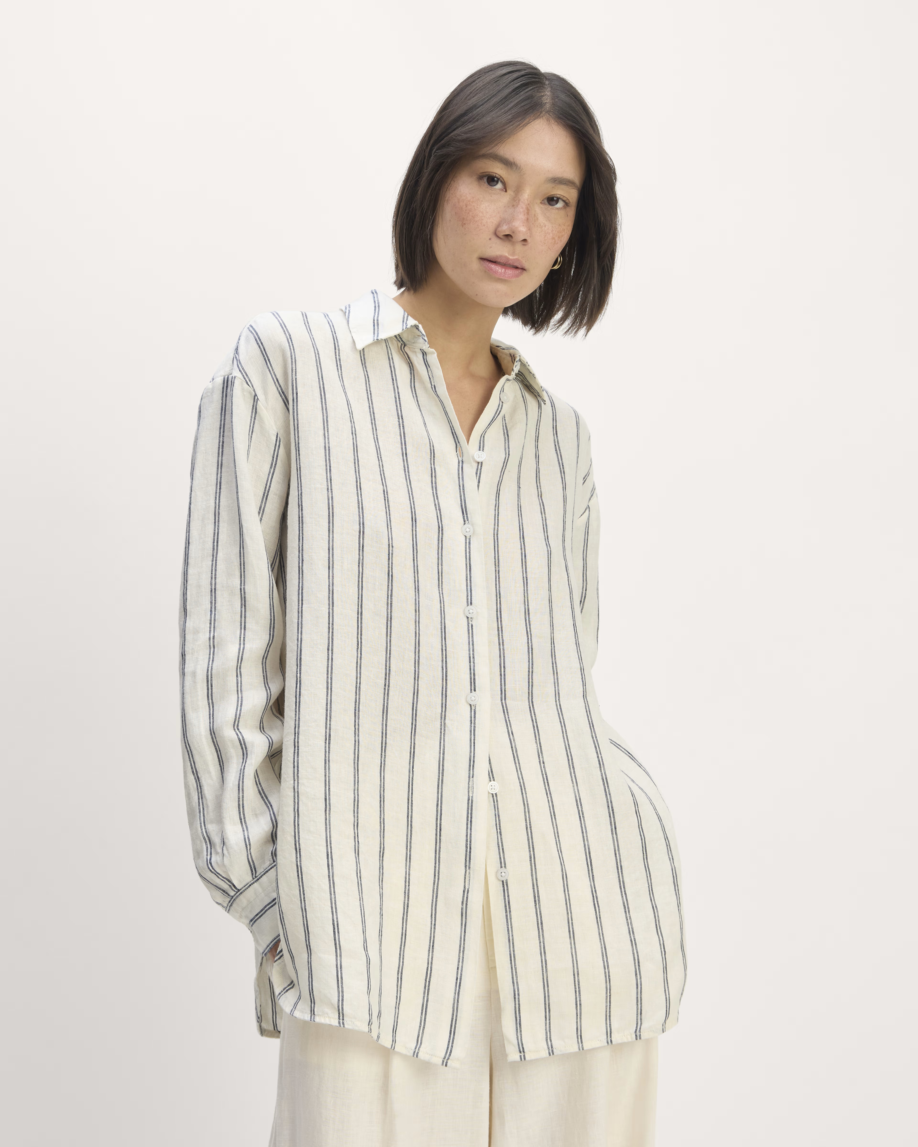 The Linen Boyfriend Shirt | Everlane