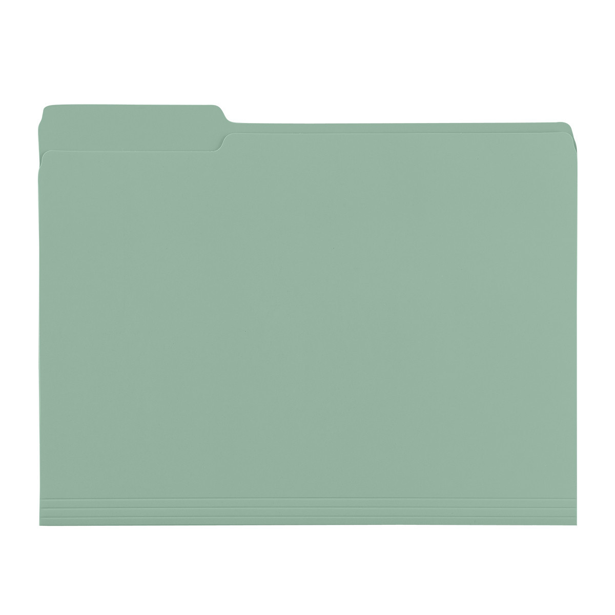 Letter-Size Interior File Folder Sage Green Pkg/6 | The Container Store