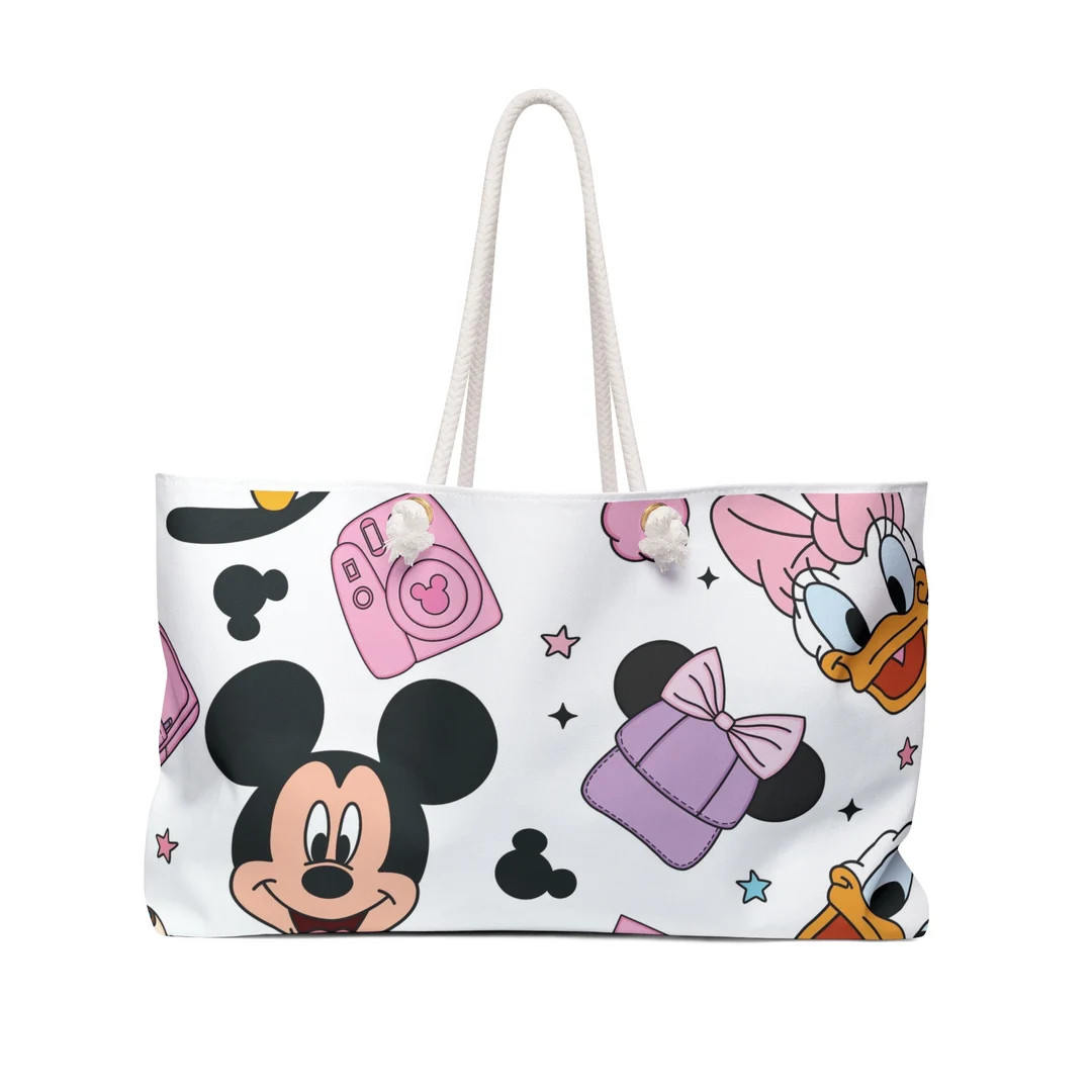 Mouse Characters Tote Bag, Cute Tote Bag, Aesthetic Mouse Tote Bag, Gift for Her, Theme Park Gift | Etsy (US)